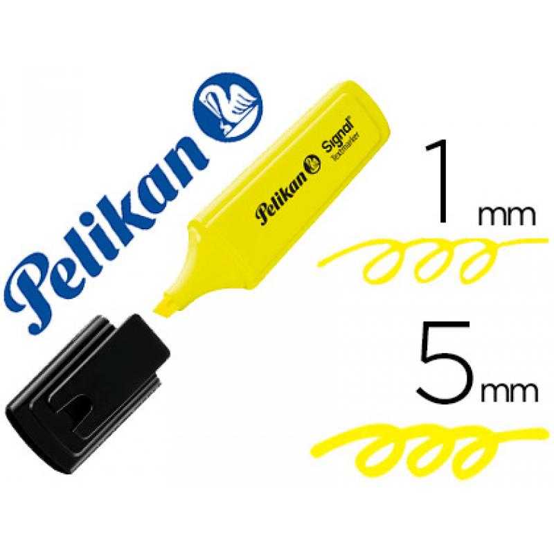 Rotulador pelikan fluorescente textmarker signal amarillo - Imagen 1