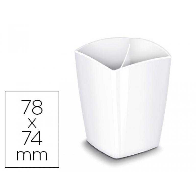 Cubilete portalápices cep magnetico azul 78x74x95 mm