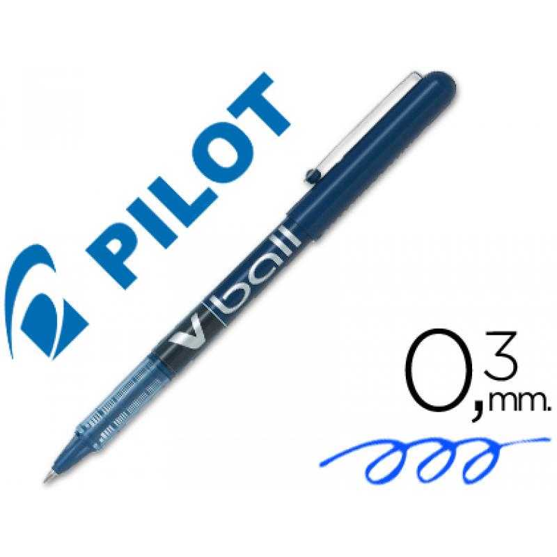 Rotulador pilot roller v-ball azul 0.5 mm
