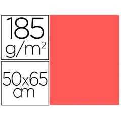 Cartulina guarro coral 50x65 cm 185 gr - Imagen 1