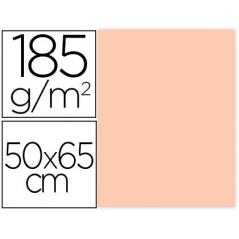 Cartulina guarro carne 50x65 cm 185 gr - Imagen 1