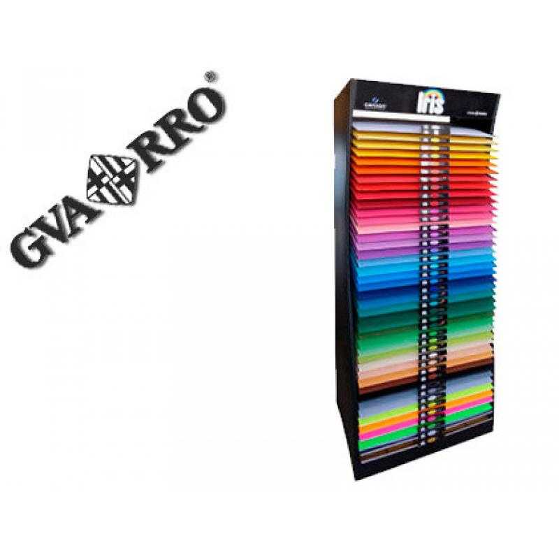 Expositor guarro metélico vacío 42 estantes para iris 50x65 cm 185 grs medidas 75x57x200 cm - Imagen 1