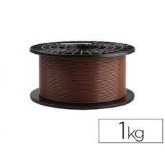 Filamento 3d colido gold pla 1,75 mm 1 kg marron - Imagen 1