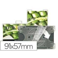 Identificador 3l office para tarjetas de seguridad 91x57 mm rotacion vertical u horizontal pack de 10