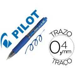 Bolígrafo pilot g-2 pixie azul tinta gel retráctil sujecion de caucho