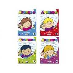 Cuaderno para colorear y actividades solito aprendo para niños de 3a 5 años 32 paginas 170x240 mm