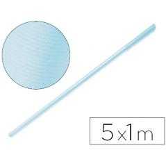Papel kraft liderpapel azul cielo rollo 5x1 mt