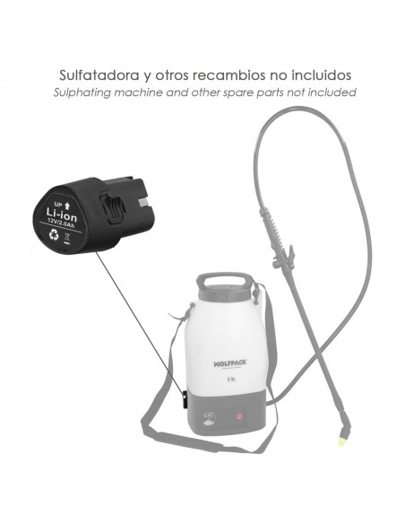 Bateria Para Sulfatadora A Batería 5 Litros 08052550