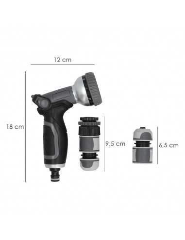 Manguera Tricotado No Torsion 15 mm. - 5/8" Rollo 20 Metros Con Kit de Riego