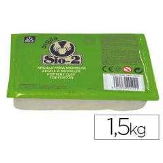 Arcilla sio-2 blanca paquete de 1.5 kg