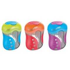Sacapuntas color peps 2 usos con depósito colores surtidos