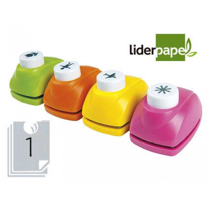 Taladrador liderpapel con figuras decorativas modelos surtidos