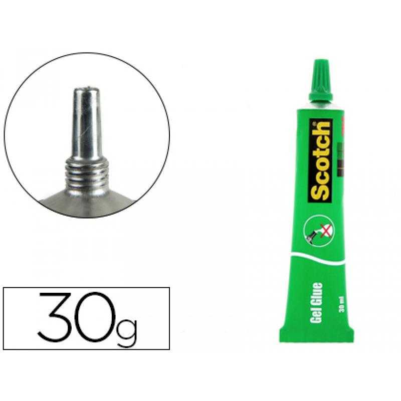 Pegamento scotch gel universal multiuso tubo de 30 gr