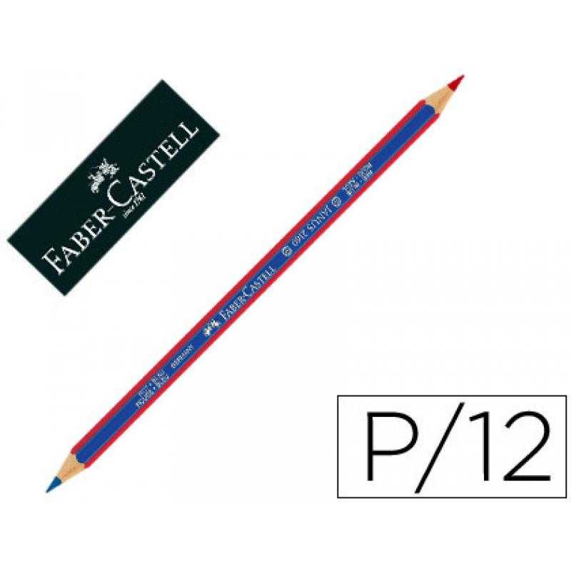 Lápices bicolor faber unidad