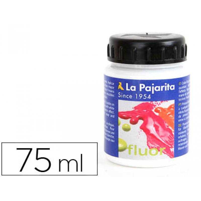 Pintura acrílica la pajarita f-00 blanco fluorescente 75ml