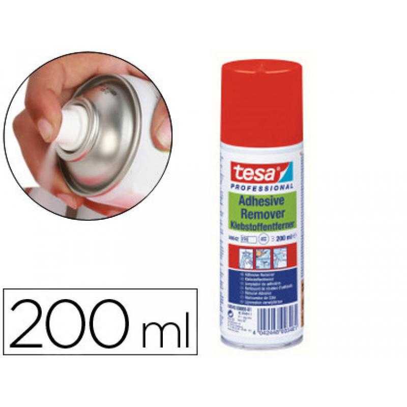 Limpiador de pegamento tesa en spray