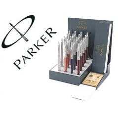 Bolígrafo parker jotter core expositor de 20 unidades colores surtidos