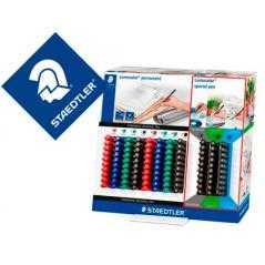 Rotulador staedtler lumocolor retroproyeccion 317-318 expositor de 80 unidades colores surtidos + 30