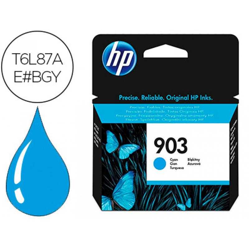 Ink-jet hp 903 officejet pro 6960 / 6970 cian 315 pag