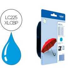 Ink-jet brother lc-225xlcbp mfc-j 4420 dw / mfc-j 5620 dw cian alta capacidad 1200 pag