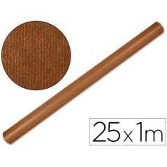 Papel kraft liderpapel marron fuerte rollo 25x1 mt