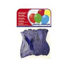 Globos pastel azul marino bolsa de 20 unidades