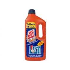 Desatascador de tuberias gel wc net energy botella de 1 litro