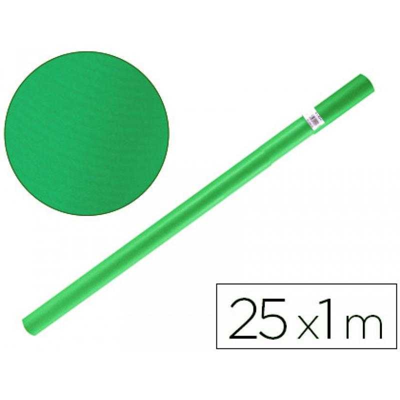 Papel kraft liderpapel verde malaquita rollo 25x1 mt