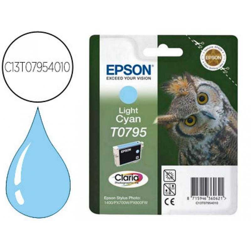 Ink-jet epson stylus to7954 cian claro p50 px650 700w 710w 720wd 730wd 800fw