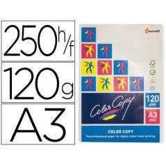 Papel fotocopiadora color copy din a3 120 gramos paquete de 250 hojas