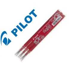 Recambio bolígrafo pilot frixion ball rojo caja de 3 unidades