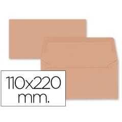 Sobre liderpapel americano naranja 110x220 mm 80 gr pack 9 unidades