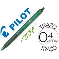 Bolígrafo pilot frixion clicker borrable 0,7 mm color verde