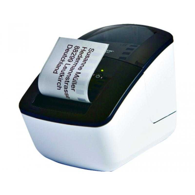 Impresora de etiquetas brother ql-700 hasta 62mm hasta 93 etiquetas/min cortador automático