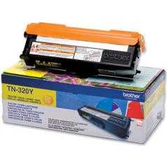 Tóner brother tn-320y amarillo -1,500pag- hl-4140cn hl-4150cdn hl-4570cdw dcp-9055cdn dcp-9270cdw