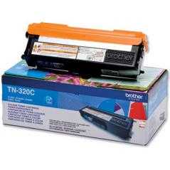 Tóner brother tn-320c cian -1,500pag- hl-4140cn hl-4150cdn hl-4570cdw dcp-9055cdn dcp-9270cdw