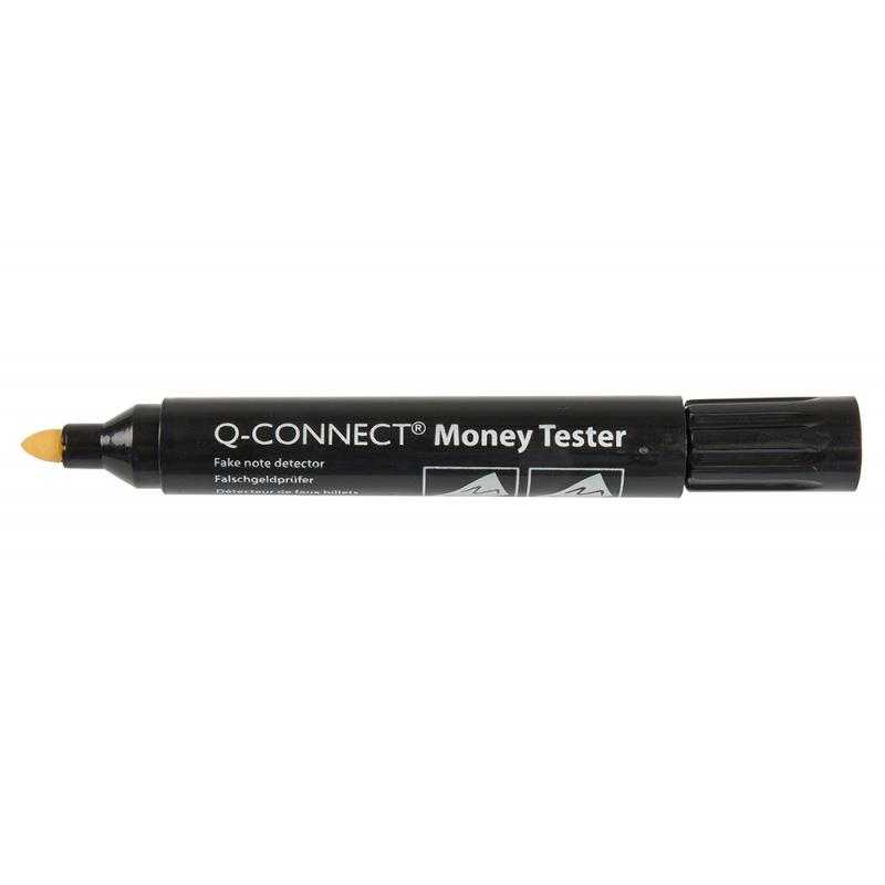 Rotulador q-connect detector de billetes falsos blister