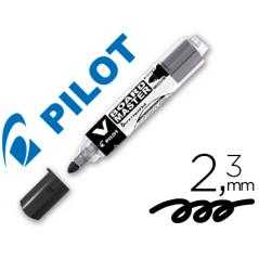 Rotulador pilot v board master para pizarra blanca negro tinta líquida trazo 2,3mm