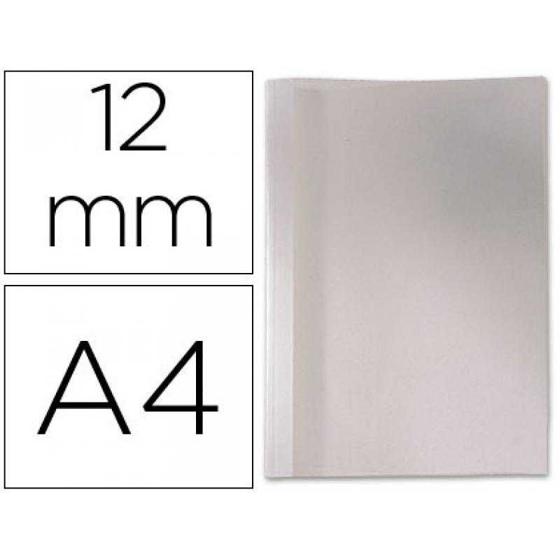 Tapa de encuadernación térmica de pvc y cartulina lomo de 12 mm caja de 100 unidades