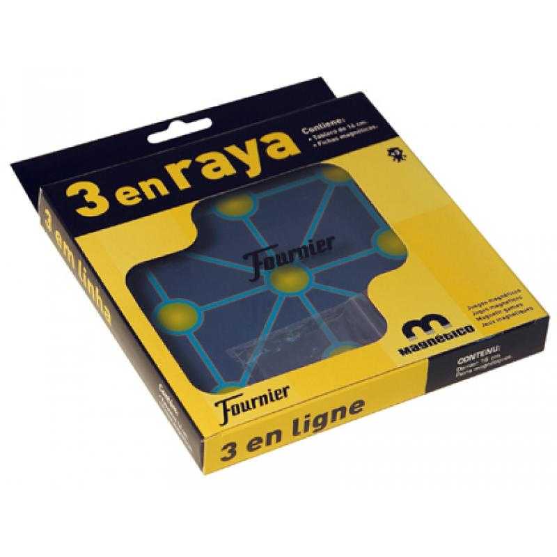Juegos de mesa tres en raya magnetico 20x16,1x2,5