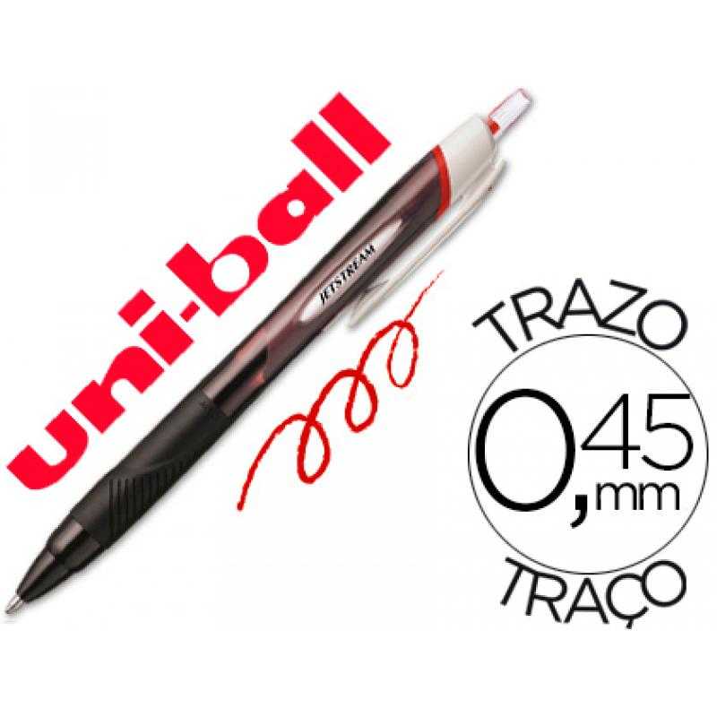 Bolígrafo uni-ball jet stream sport sxn-150 rojo