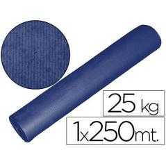 Papel kraft azul 1,00 mt x 250 mts especial para embalaje