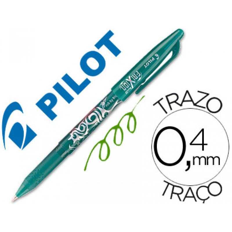 Bolígrafo pilot frixion verde
