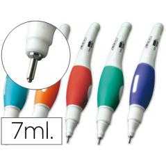 Corrector liderpapel lápiz roller -punta metálica de 1.6 mm capacidad 7 ml -en blister