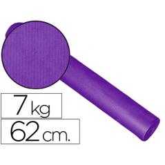 Papel fantasía kraft liso kfc-bobina 62 cm -7 kg -color lila