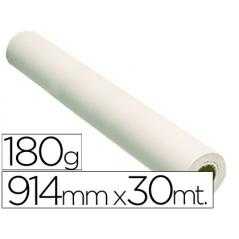 Papel reprografía glossy 180 grs. para plotter papel fotografico brillo 914x30 mts. 2880 dpi