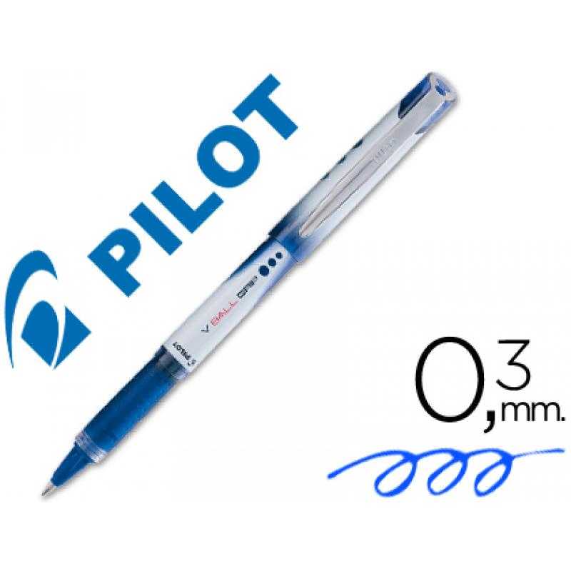 Rotulador pilot roller v-ball grip azul 05 mm