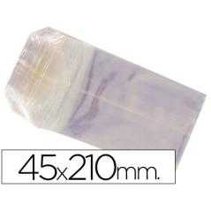Bolsas celofán 45x210 mm -paquete 100