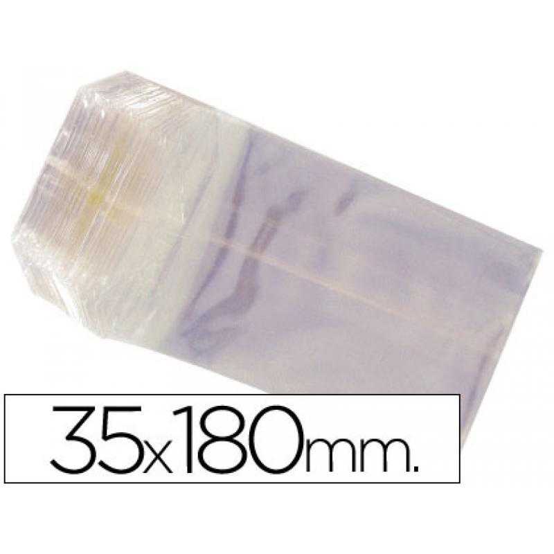 Bolsas celofán 35x180 mm -paquete 100