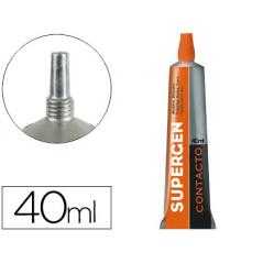 Pegamento supergen contacto 40 ml -unidad